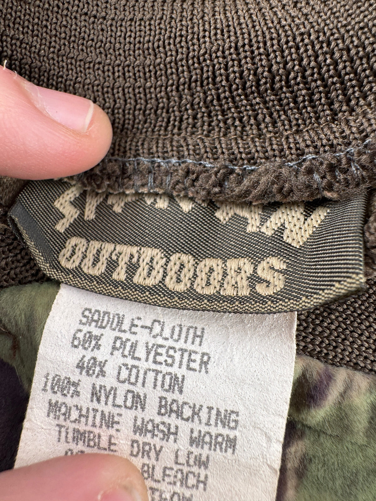 Tags on Vintage Realtree Camo Bomber Jacket SZ XL