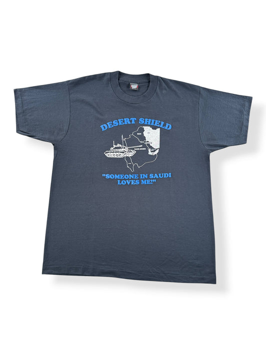 Front of Vintage Desert Shield Tee SZ XL