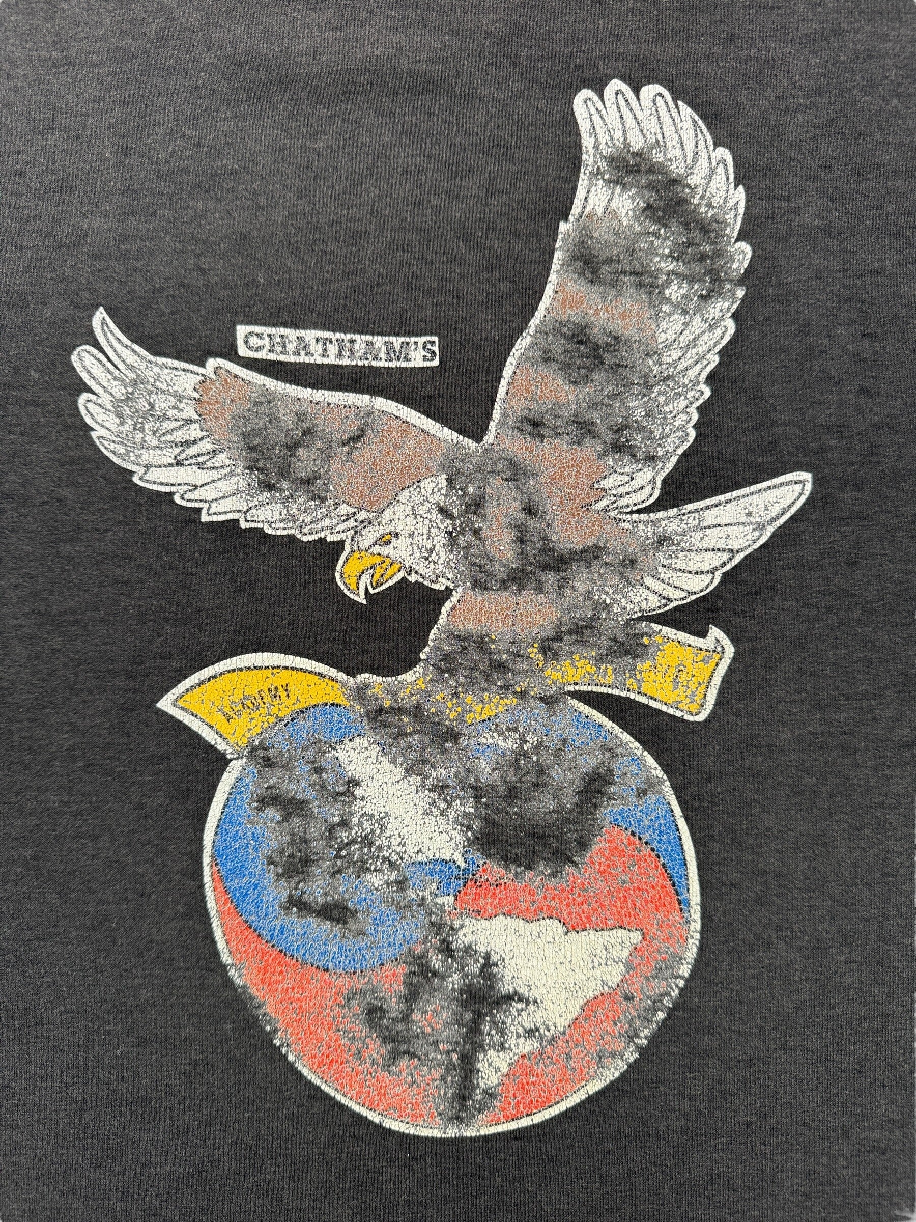 Back Graphic of Vintage Chatham's Tee SZ S