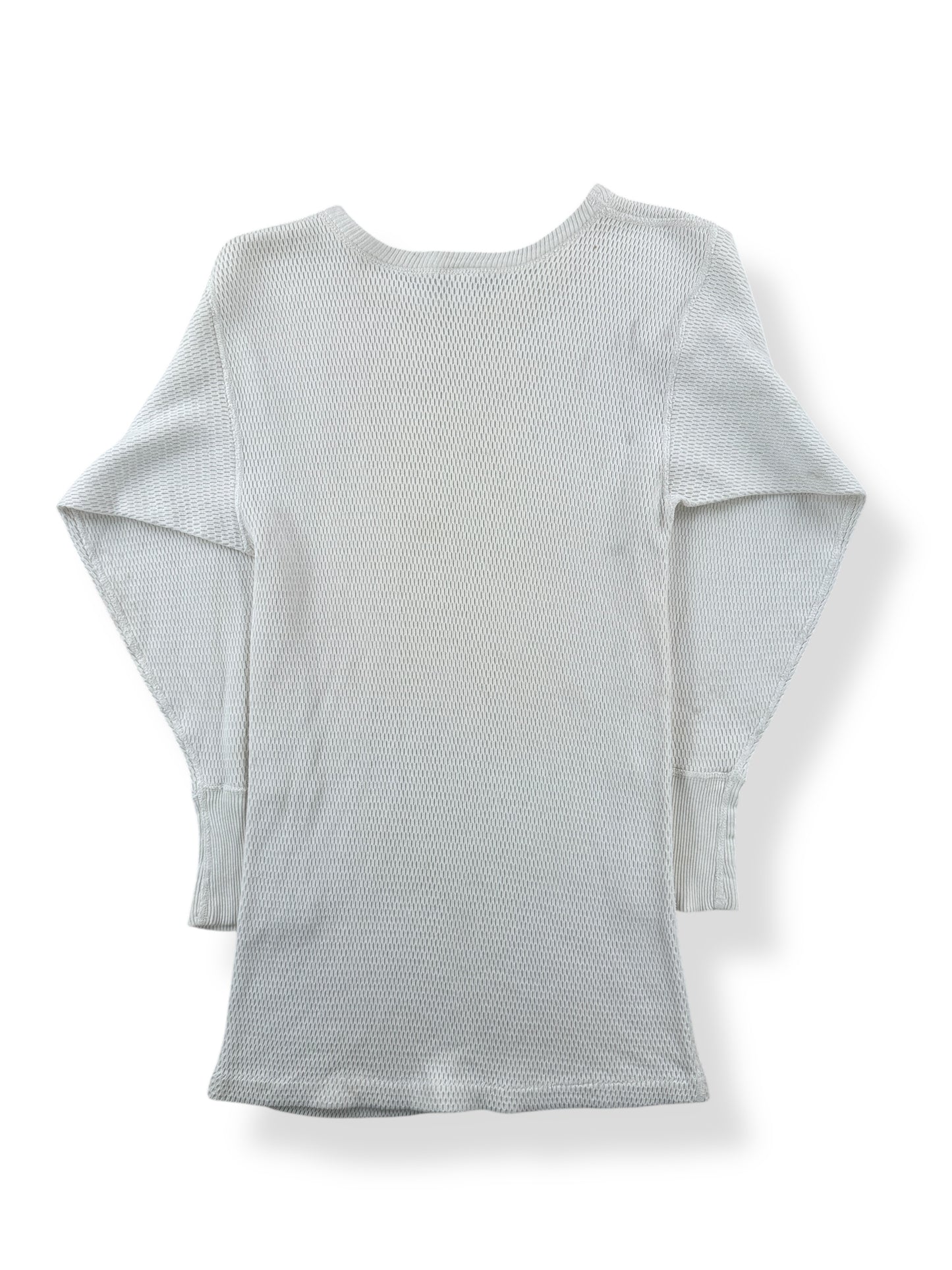 Back of Vintage Penney's Towncraft 100% Cotton Waffle Thermal Shirt SZ M (Fits XS)