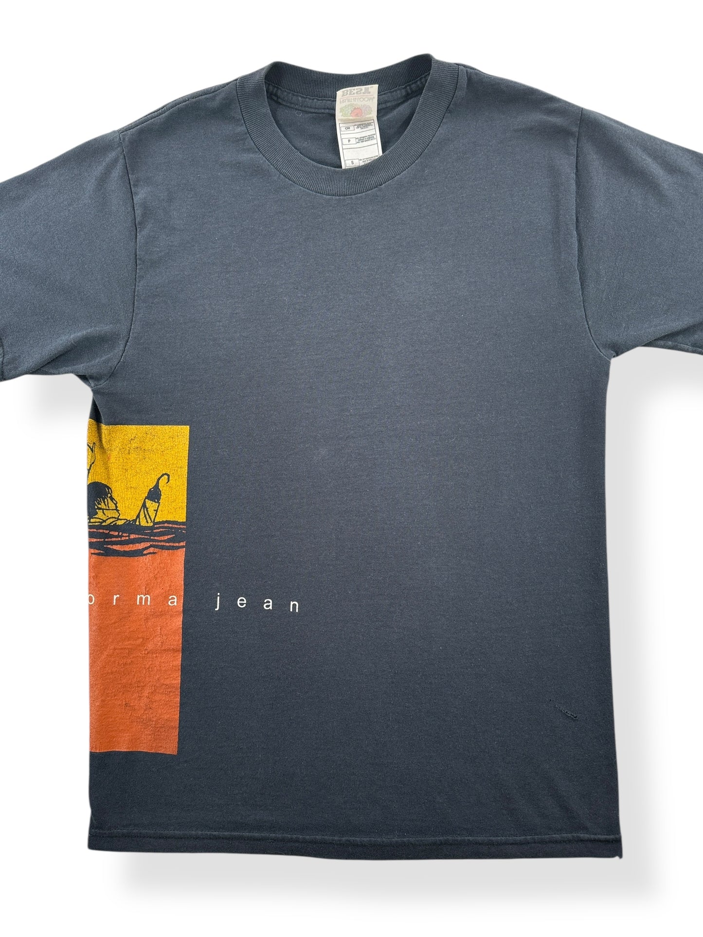 Front Close Up of Vintage Norma Jean Noisecore Band Tee SZ S