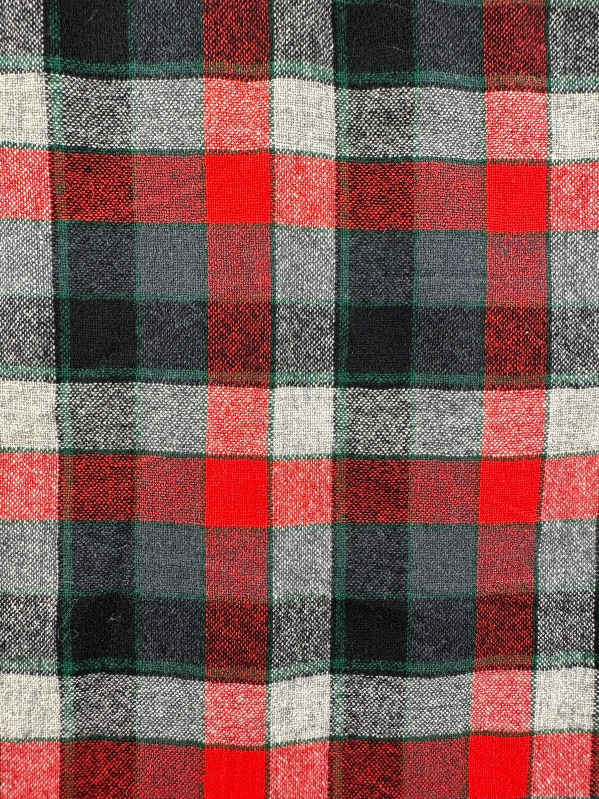 pattern on Vintage Pendleton Plaid Board Shirt SZ S