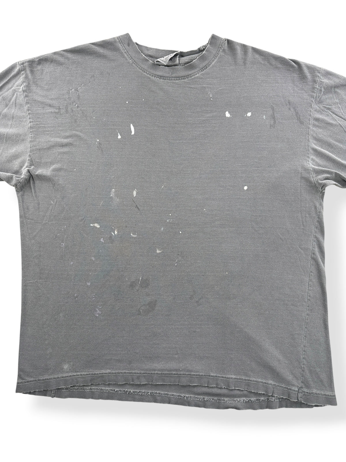 Close-up of Vintage Pure Stuff Painted Blank Tee SZ XL