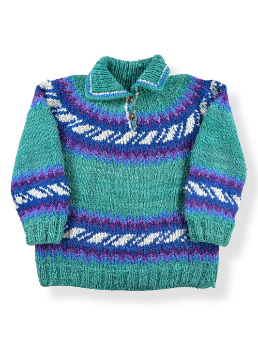 Front of Vintage Chunky Knit Sweater SZ L