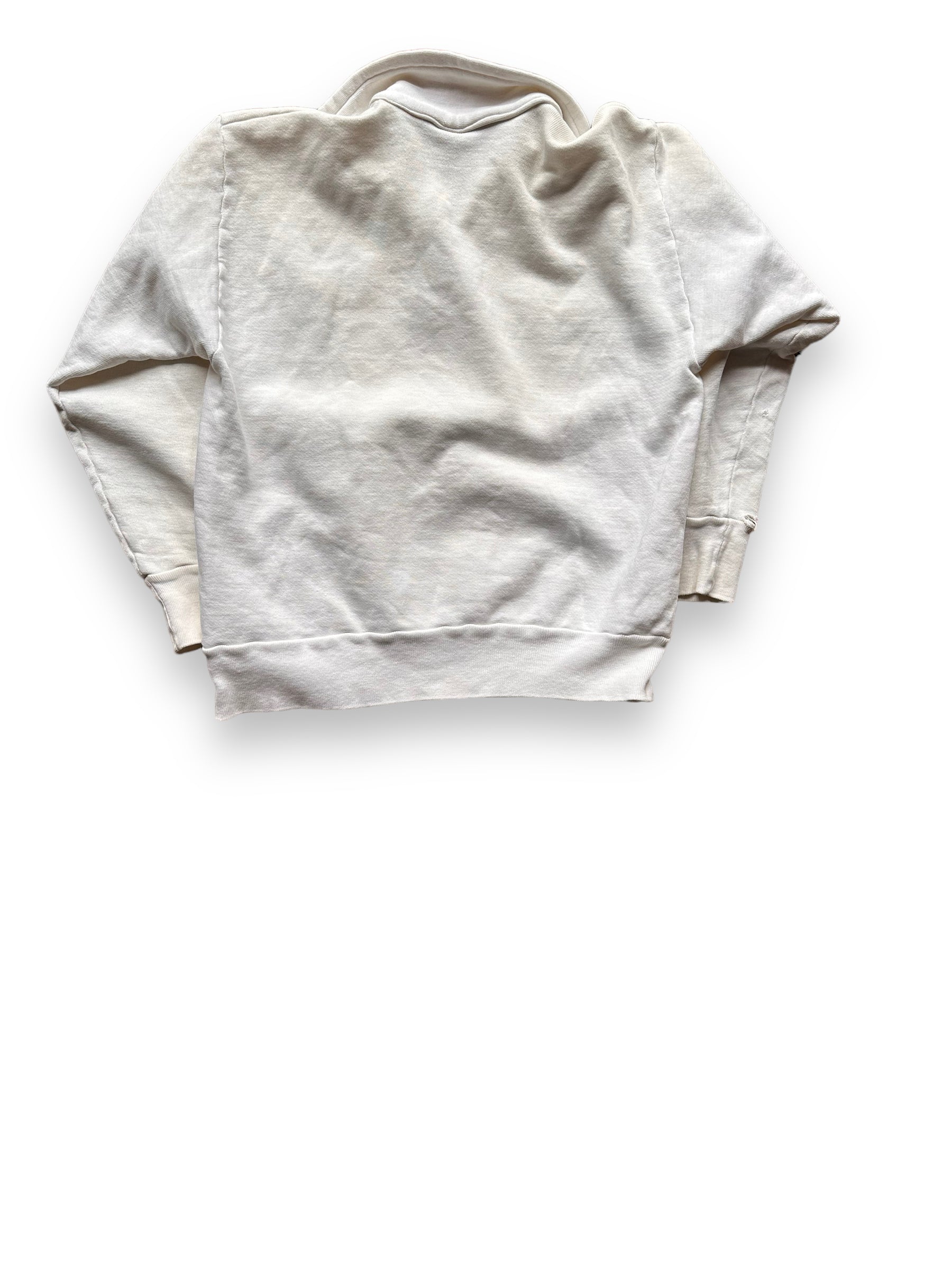 Rear View of Vintage Wilson Sportswear Sweatshirt SZ M | Vintage Sweatshirt Seattle | Barn Owl Vintage Seattle