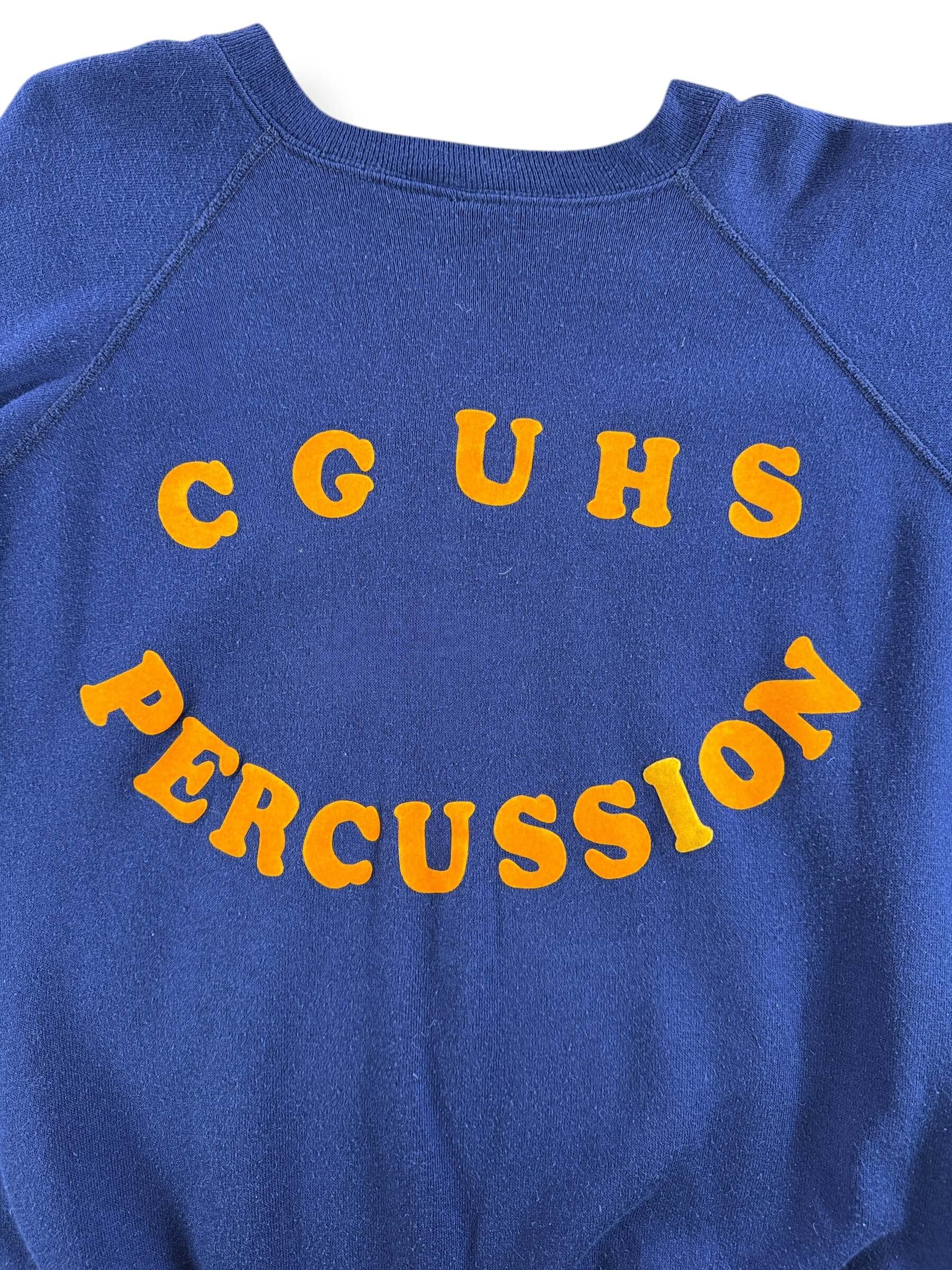 Back Graphic of Vintage We're Professionals Crewneck SZ M
