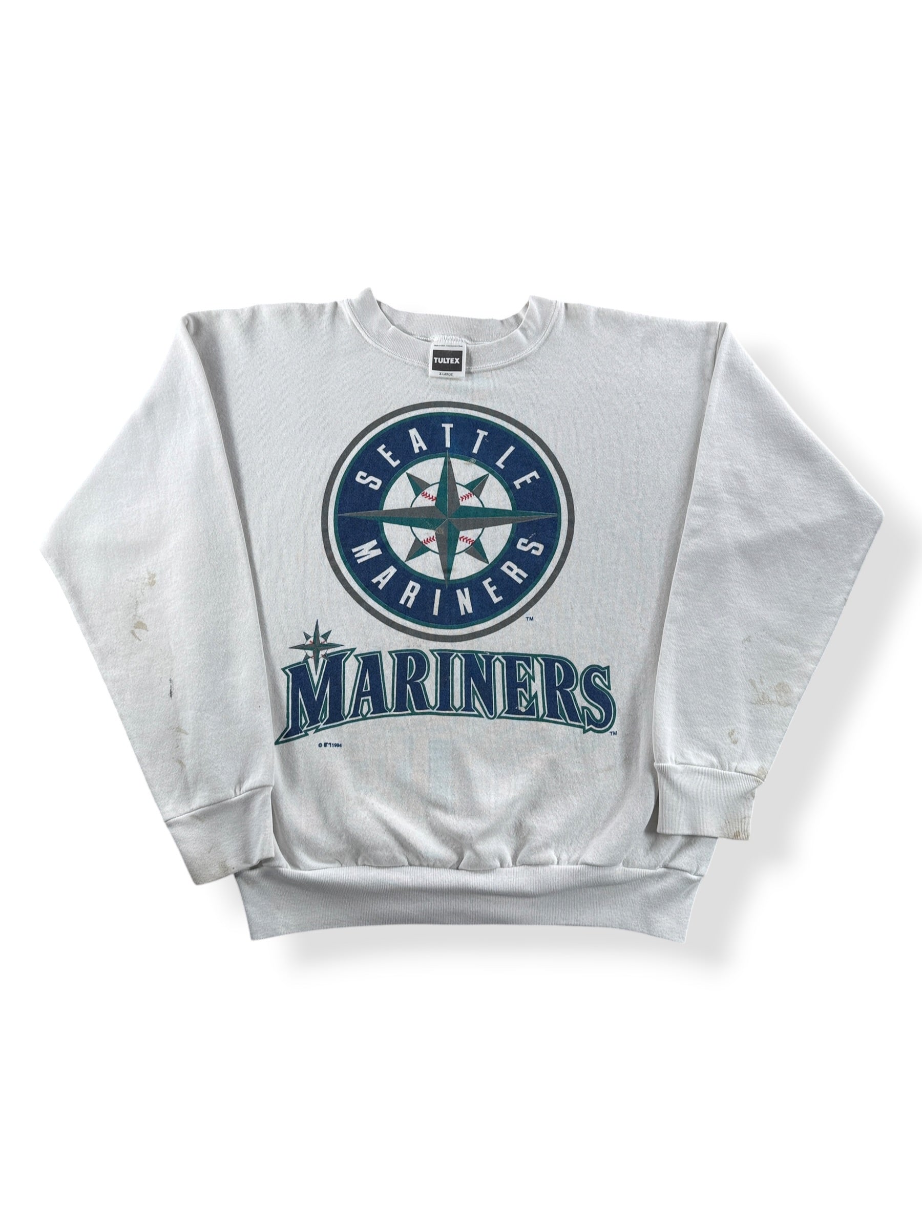 Front of Vintage '94 Mariners Crewneck SZ XL