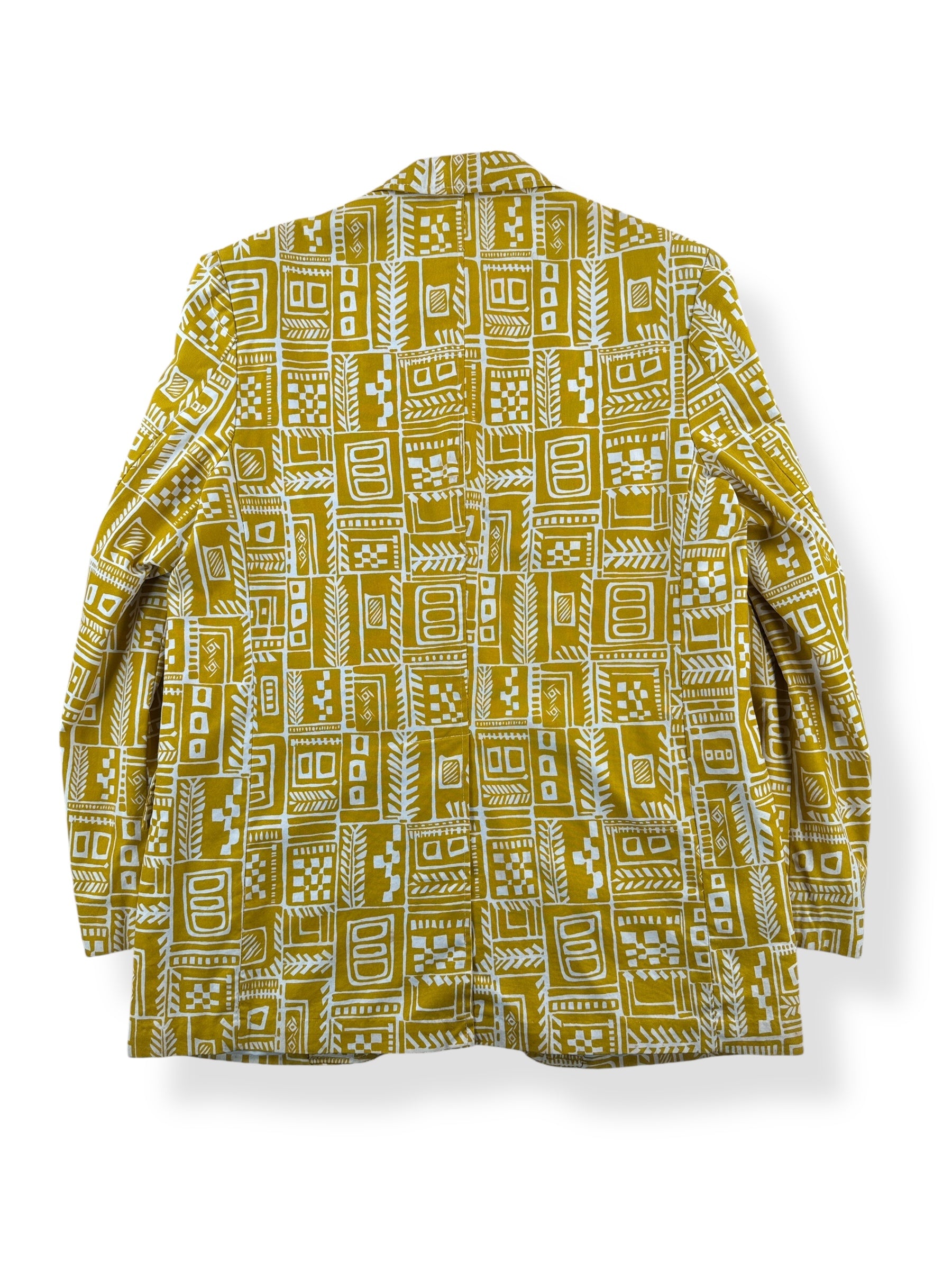 Back of Vintage Golden Sandwich Isles Jacket SZ 42L