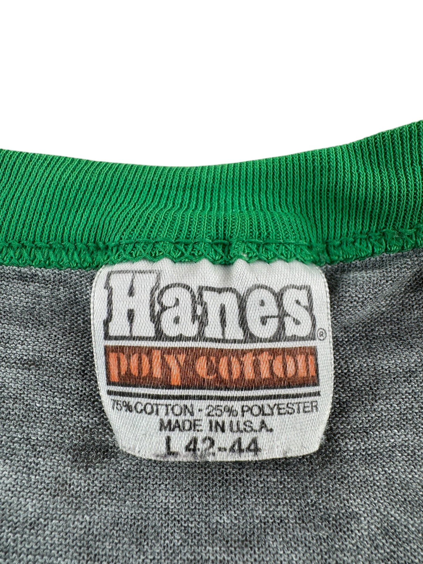 Tag on Vintage Paper Thin Res-A-Rolla Ringer Tee SZ L (Fits M)
