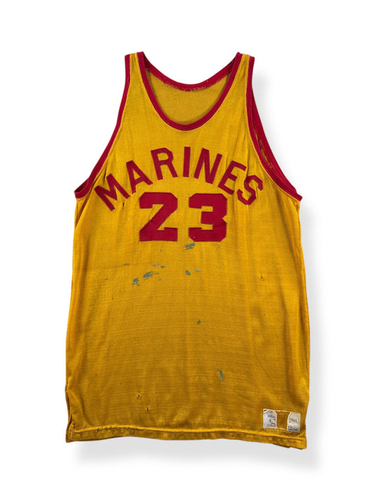 Front of Vintage 1956 Marines Durene Jersey SZ M