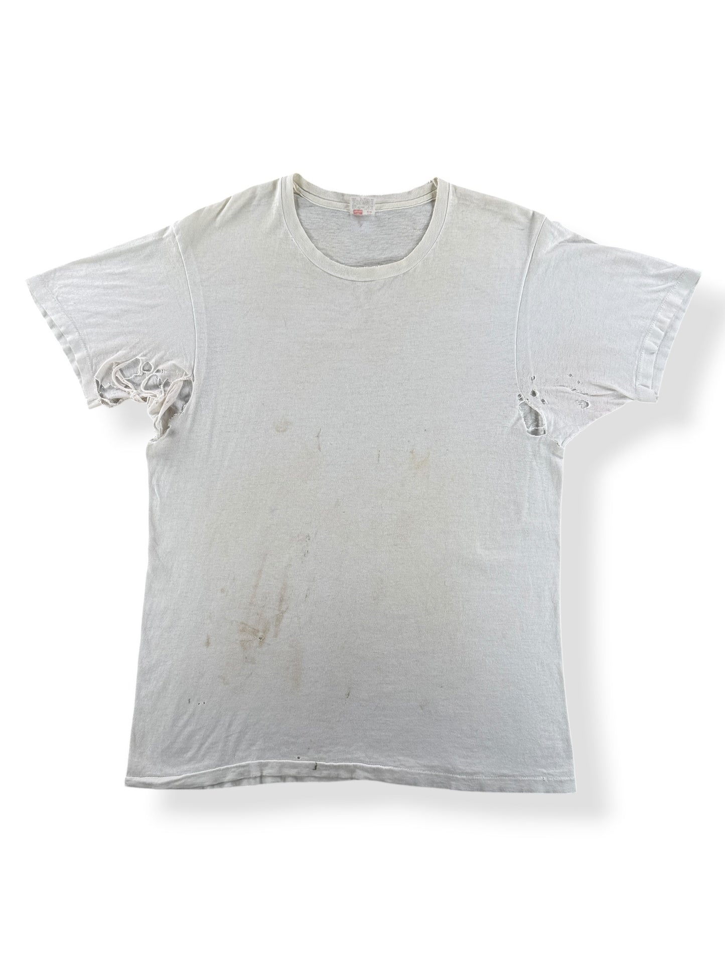 Front of Vintage Hanes Blank Thrasher Tee SZ L (Fits M/L)