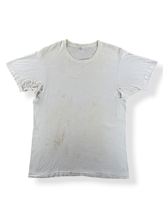 Front of Vintage Hanes Blank Thrasher Tee SZ L (Fits M/L)