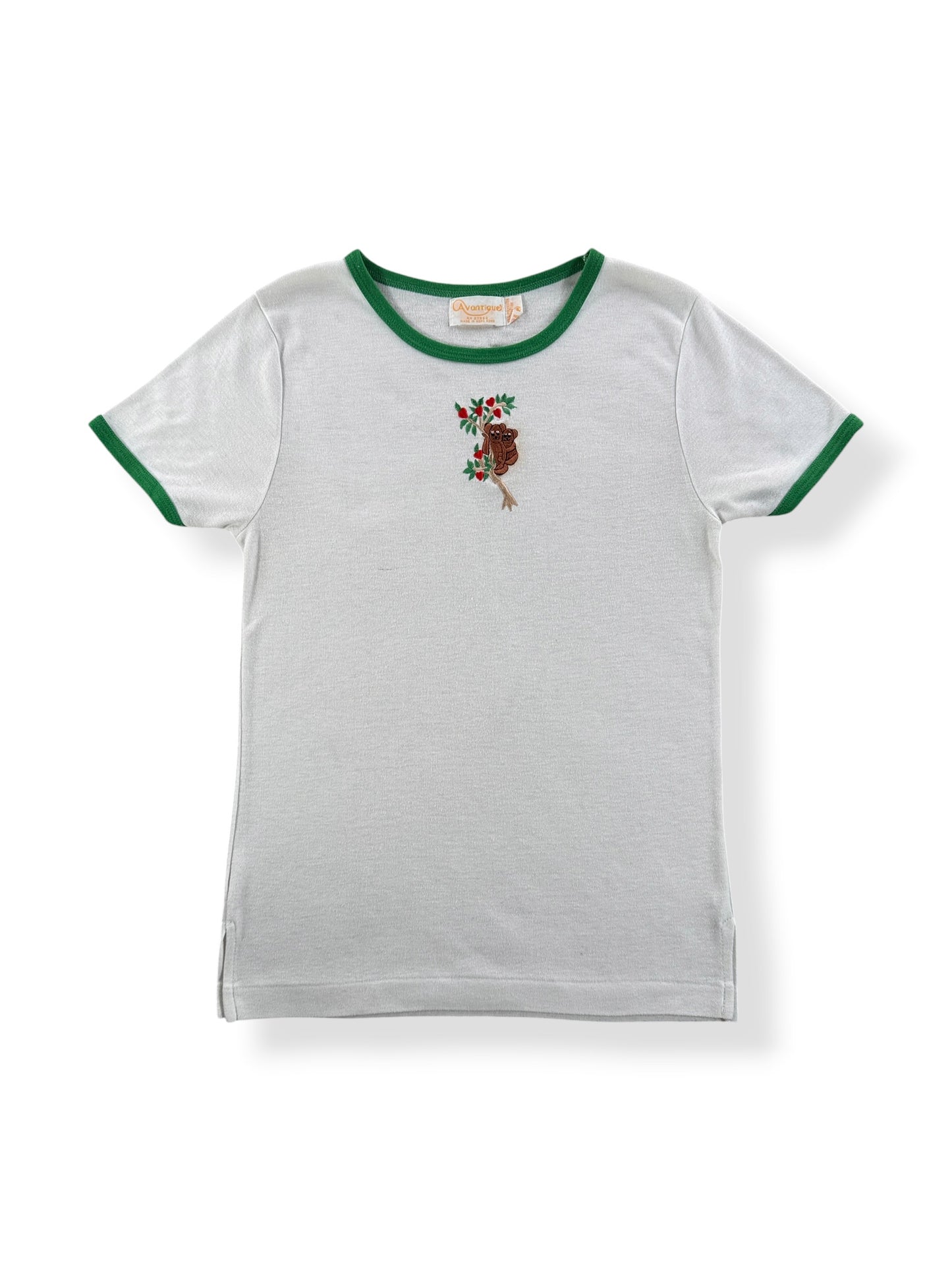 Front of Vintage 70s Monkeys Baby Tee SZ M (Fits XS)