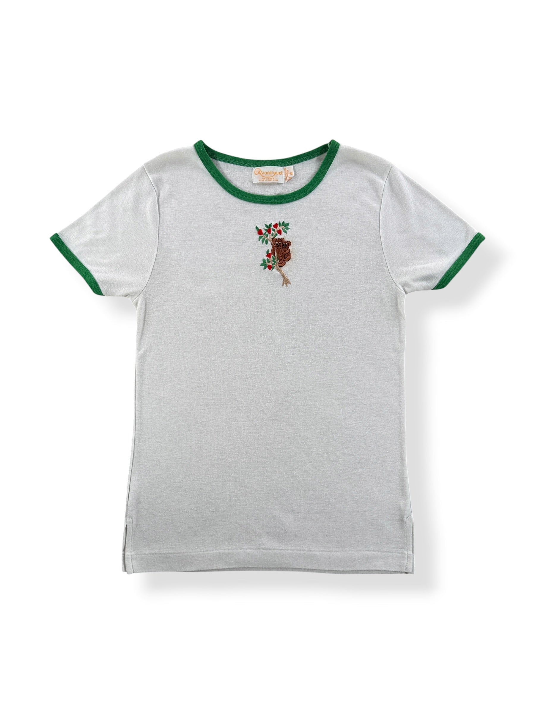Front of Vintage 70s Monkeys Baby Tee SZ M (Fits XS)