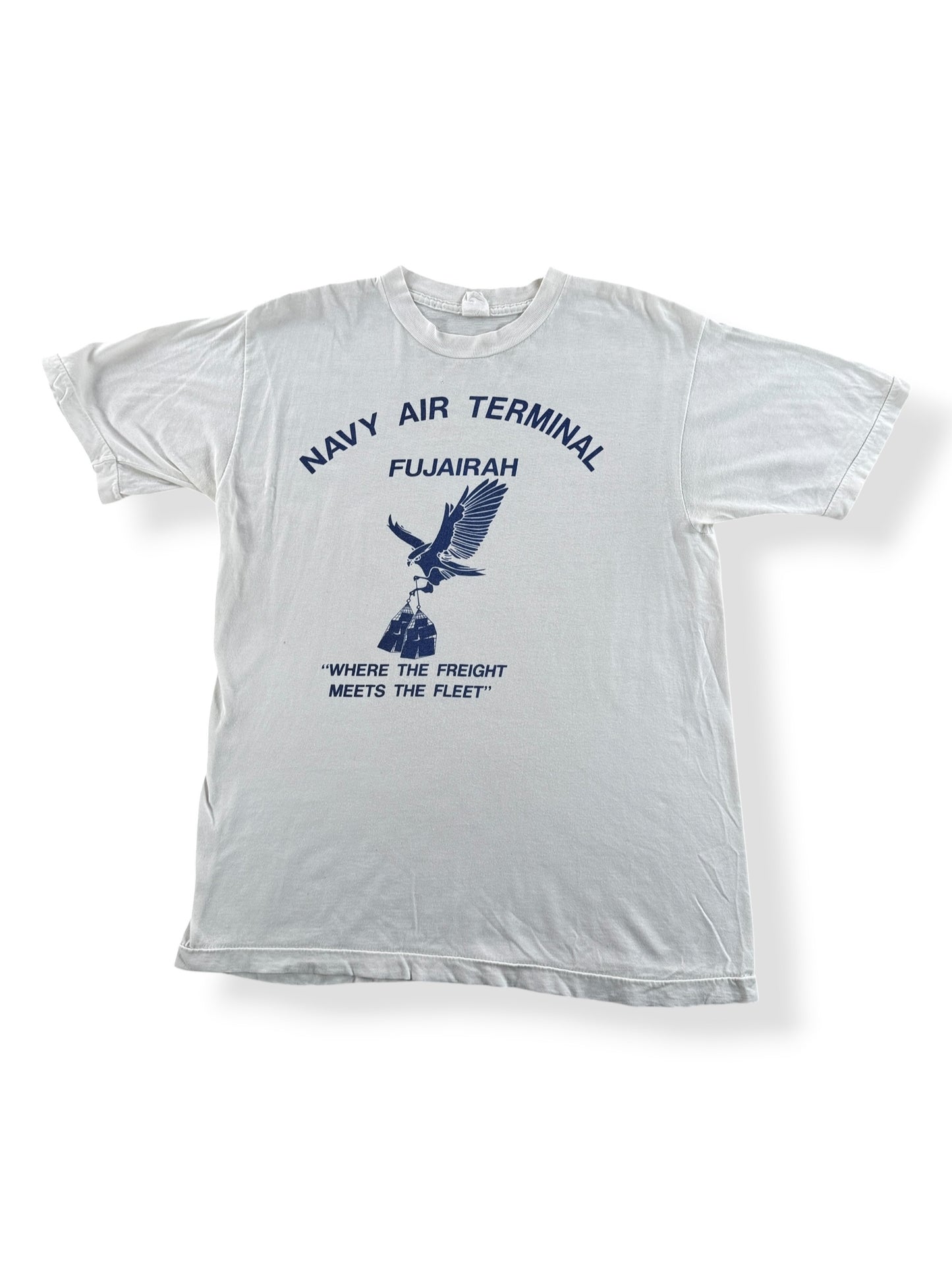 Front of Vintage Navy Air Freight Shirt SZ M