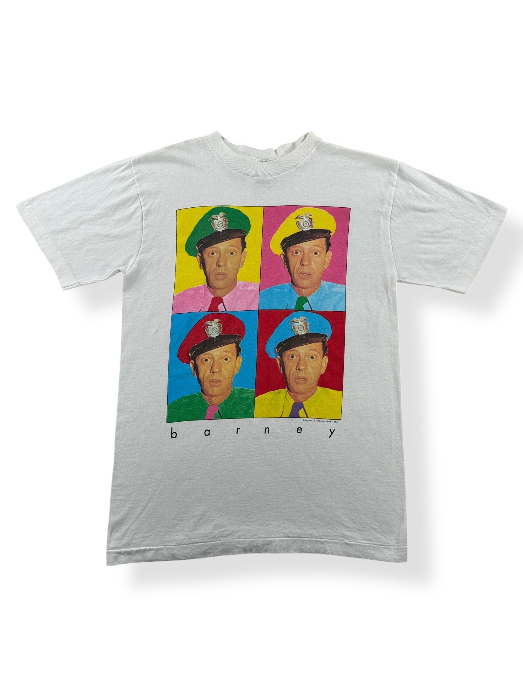 Front of Vintage Barney Fife Tee SZ M