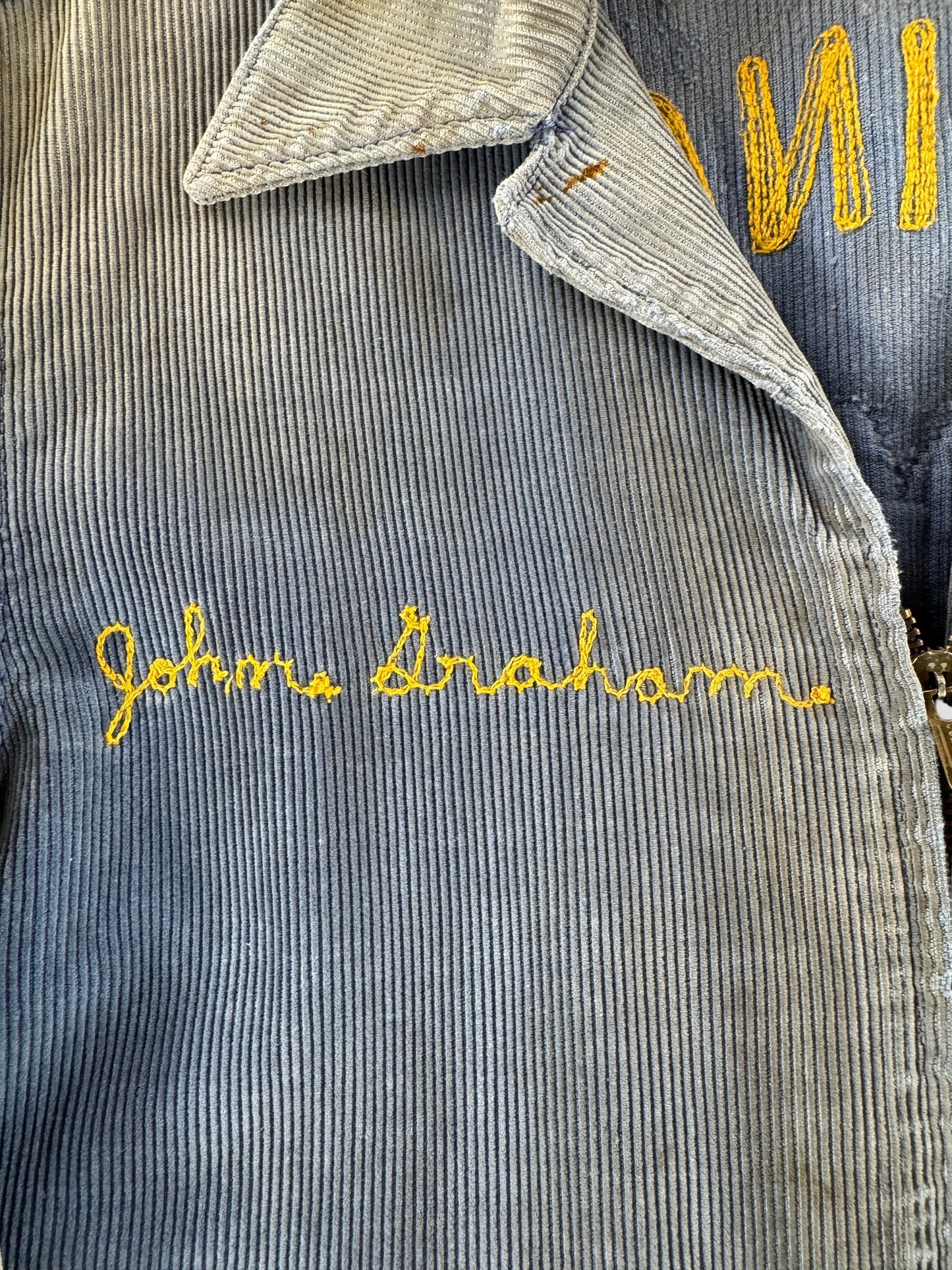 Vintage Thrashed and Faded WA FFA Jacket SZ 38