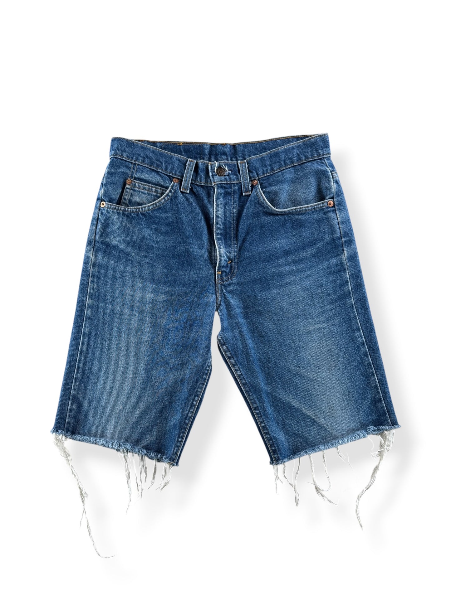 Front of Vintage Levi's Orange Tab Cut Off Shorts W31