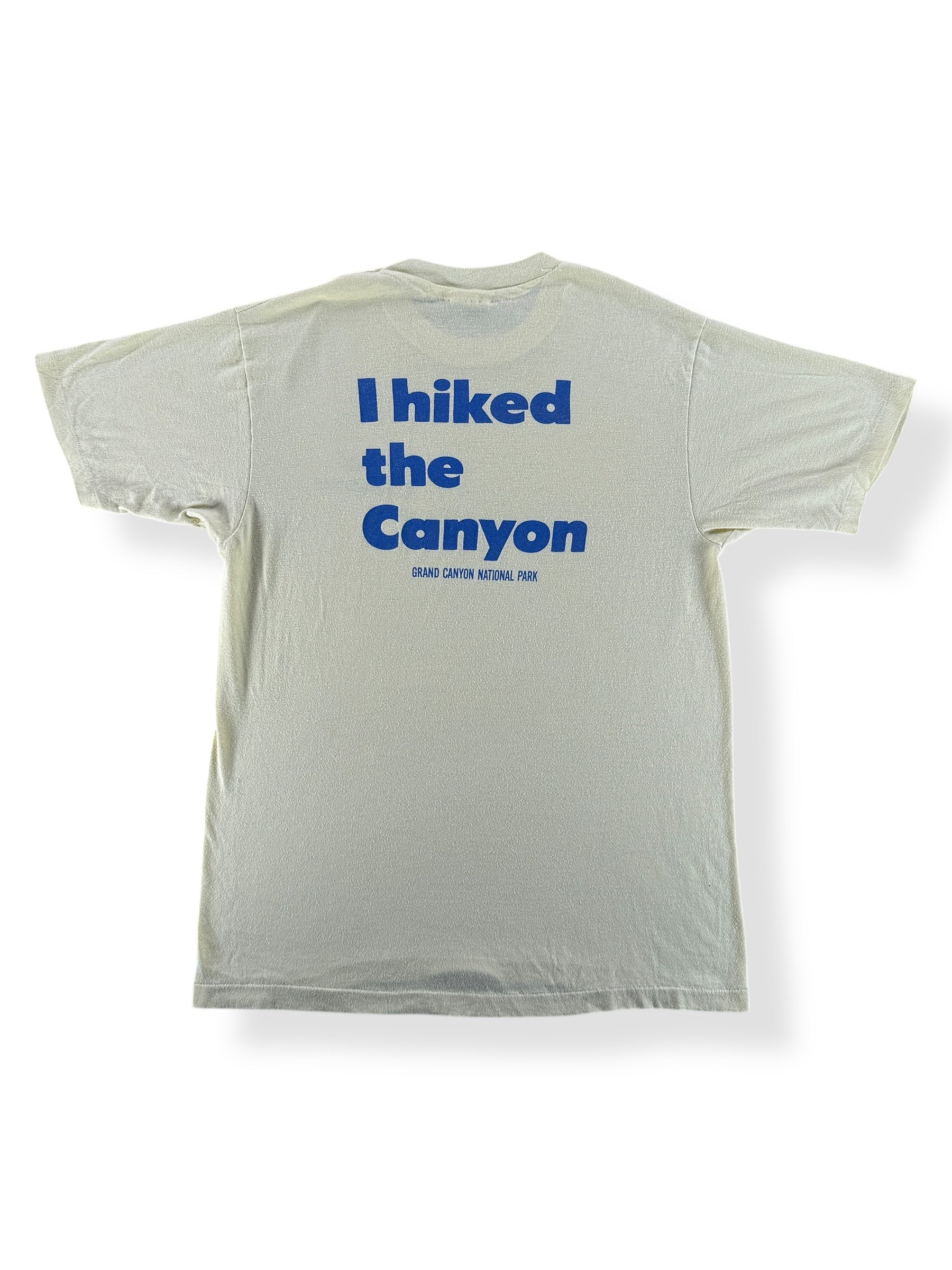 Back of Vintage I Hiked The Grand Canyon Tee SZ S