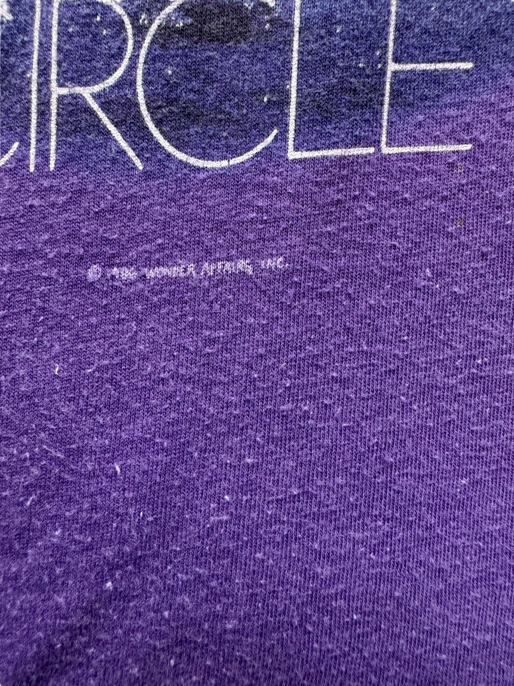 1986 Copyright Date on Vintage Stevie Wonder In Square Circle Tee XL