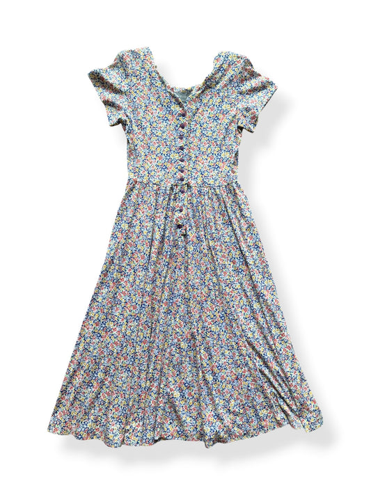 Front of Vintage 90s Floral Dress SZ 10