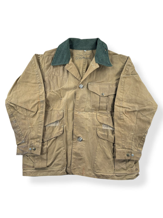 Front of Vintage Filson Upland Bird Hunting Jacket SZ 42 AS IS