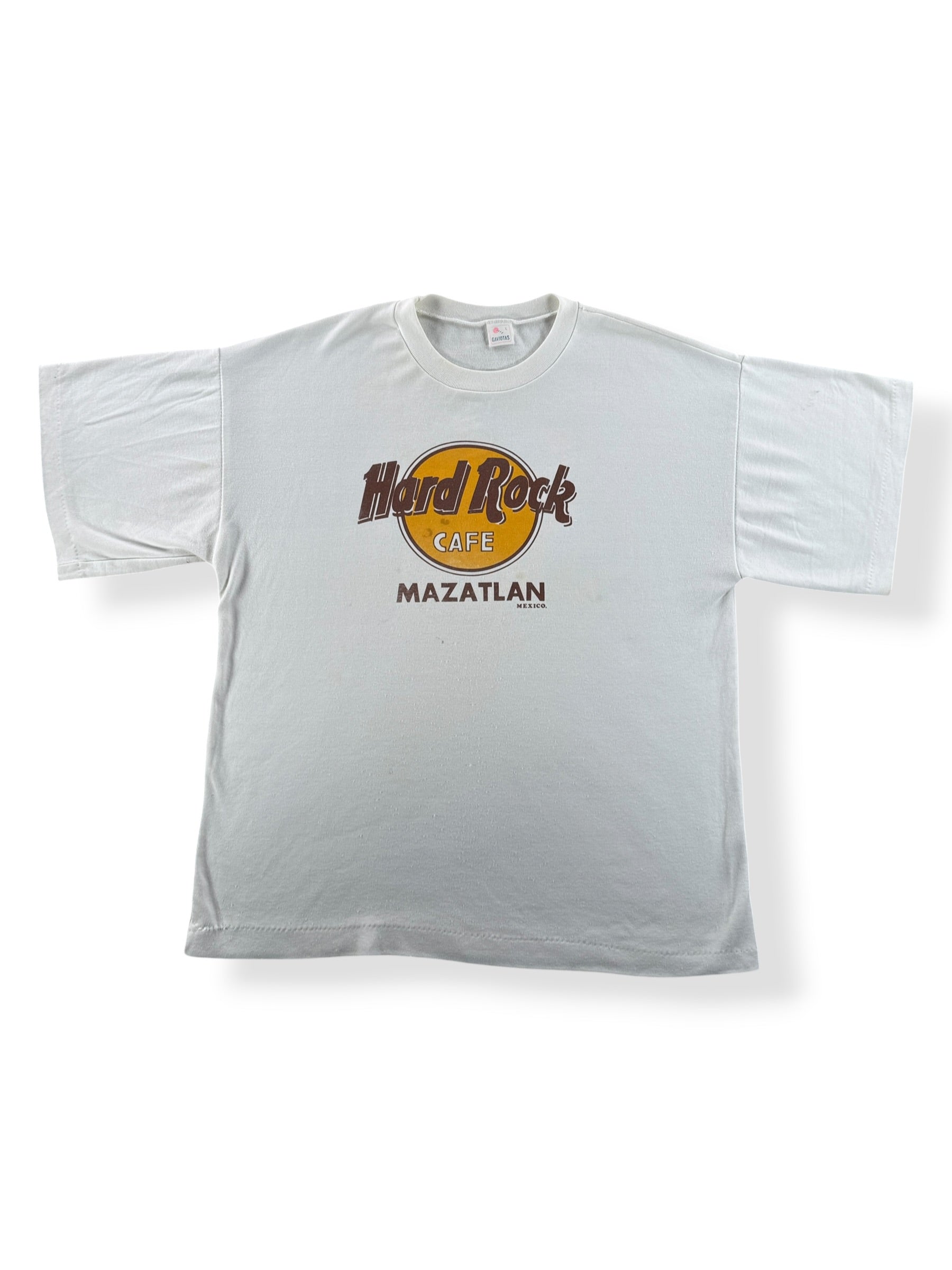 Front of Vintage Hard Rock Bootleg Tee SZ L