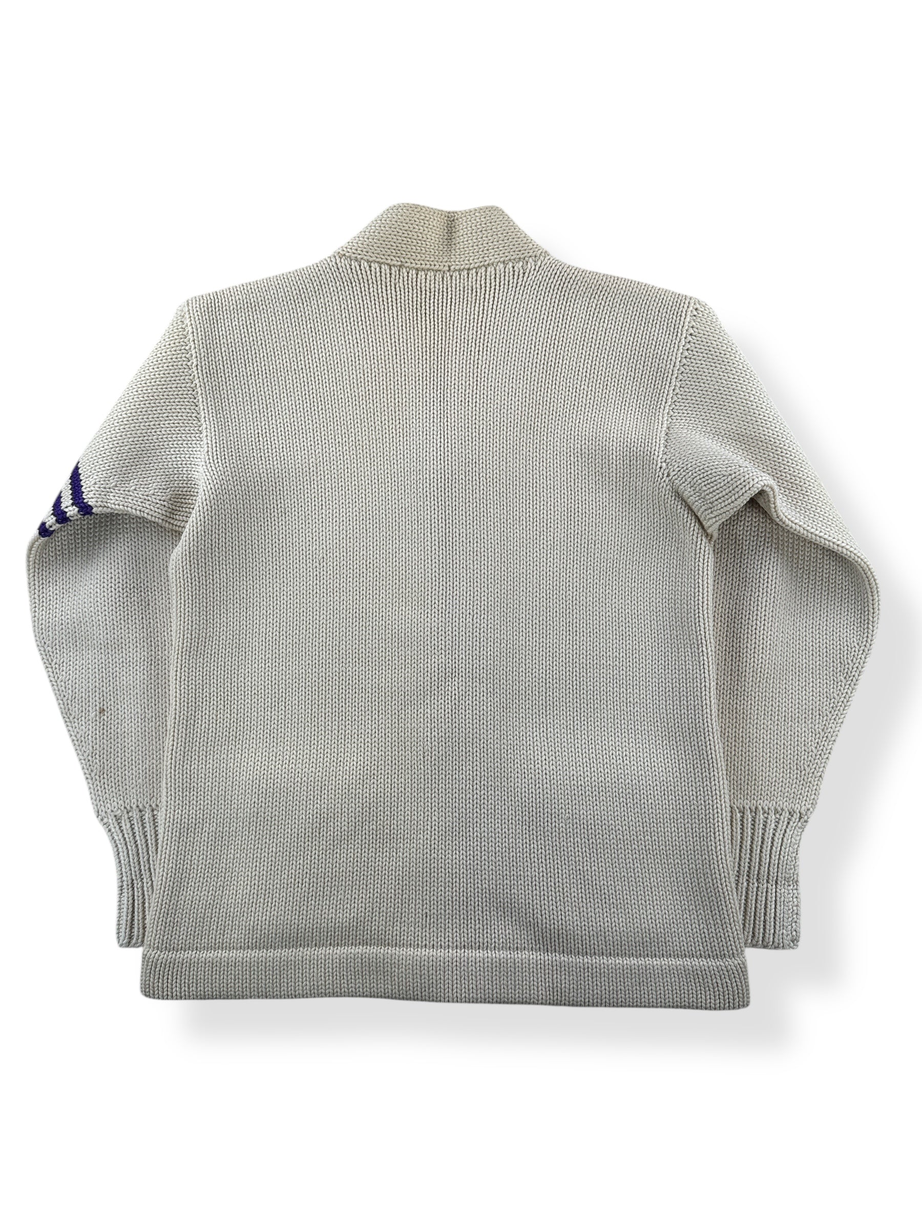 Back of Vintage Horace Partridge UW Cardigan SZ M