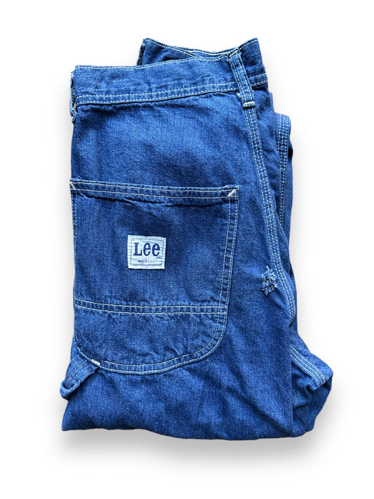 Folded View of Vintage Lee Carpenter Jeans W27 | Vintage Denim Workwear Seattle | Barn Owl Vintage Clothing