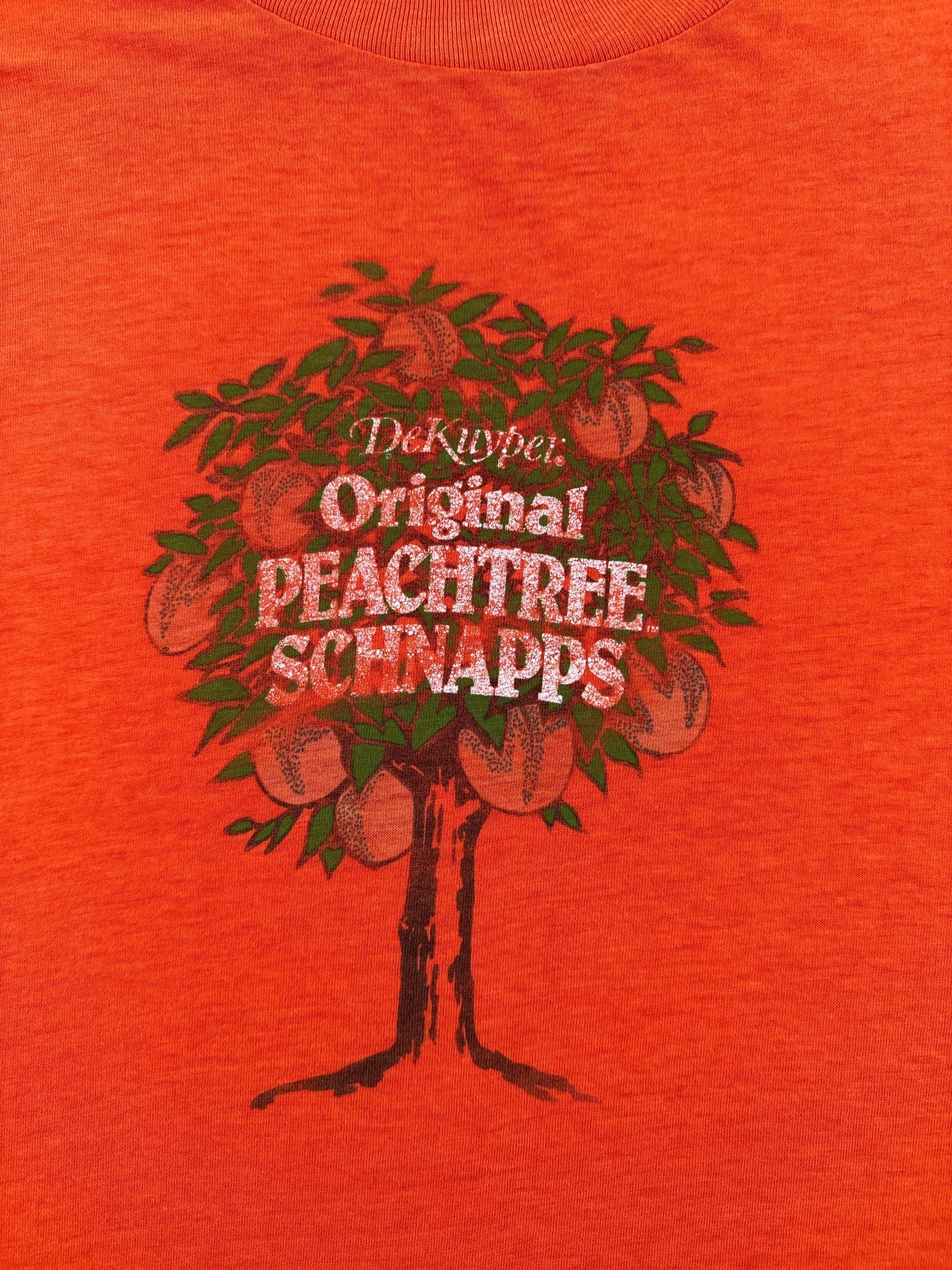 Graphic of Vintage Peach Tree Schnapps Tee SZ L (Fits S)