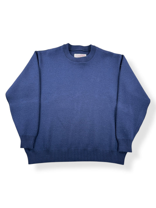 Front of Vintage Blue Filson Guide Sweater SZ XL