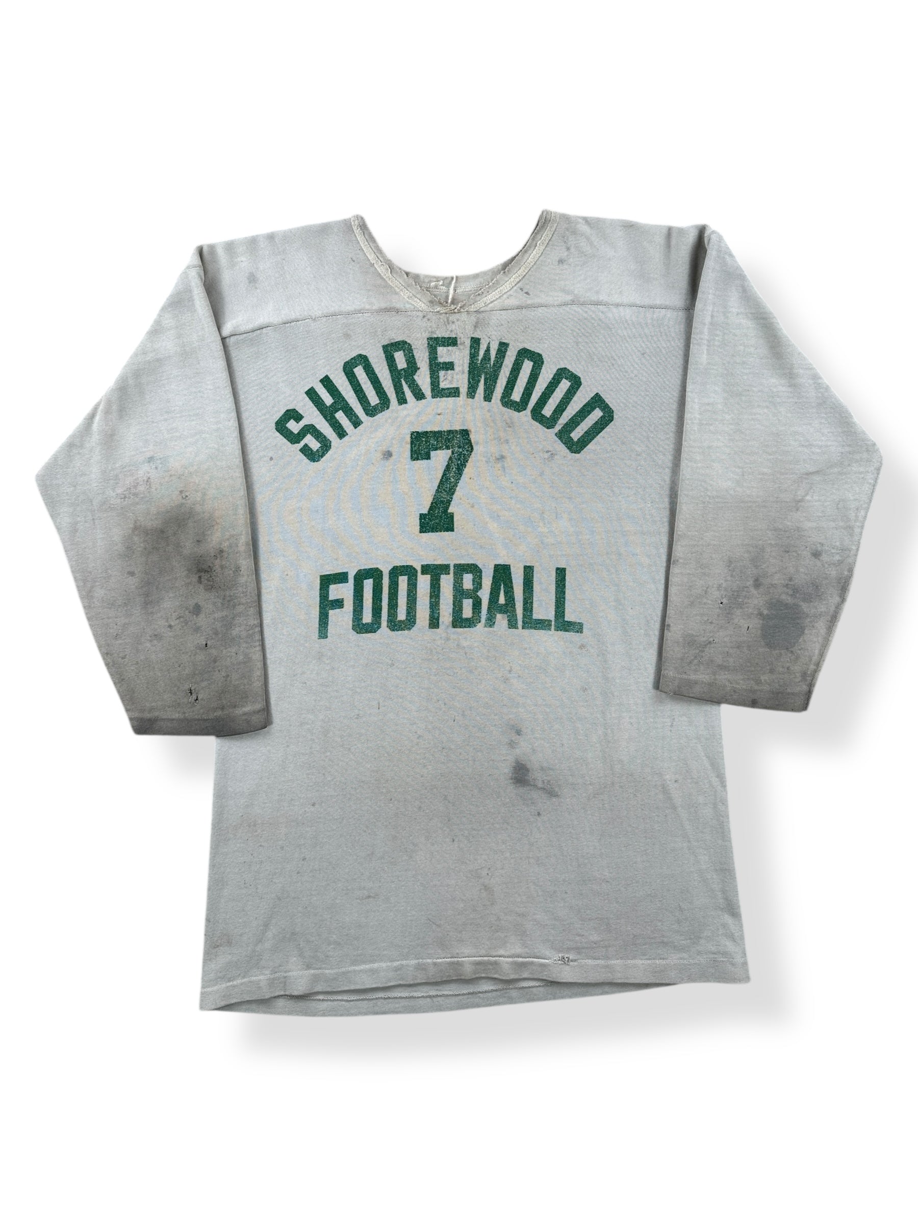 Front of Vintage Shorewood Football Jersey SZ M
