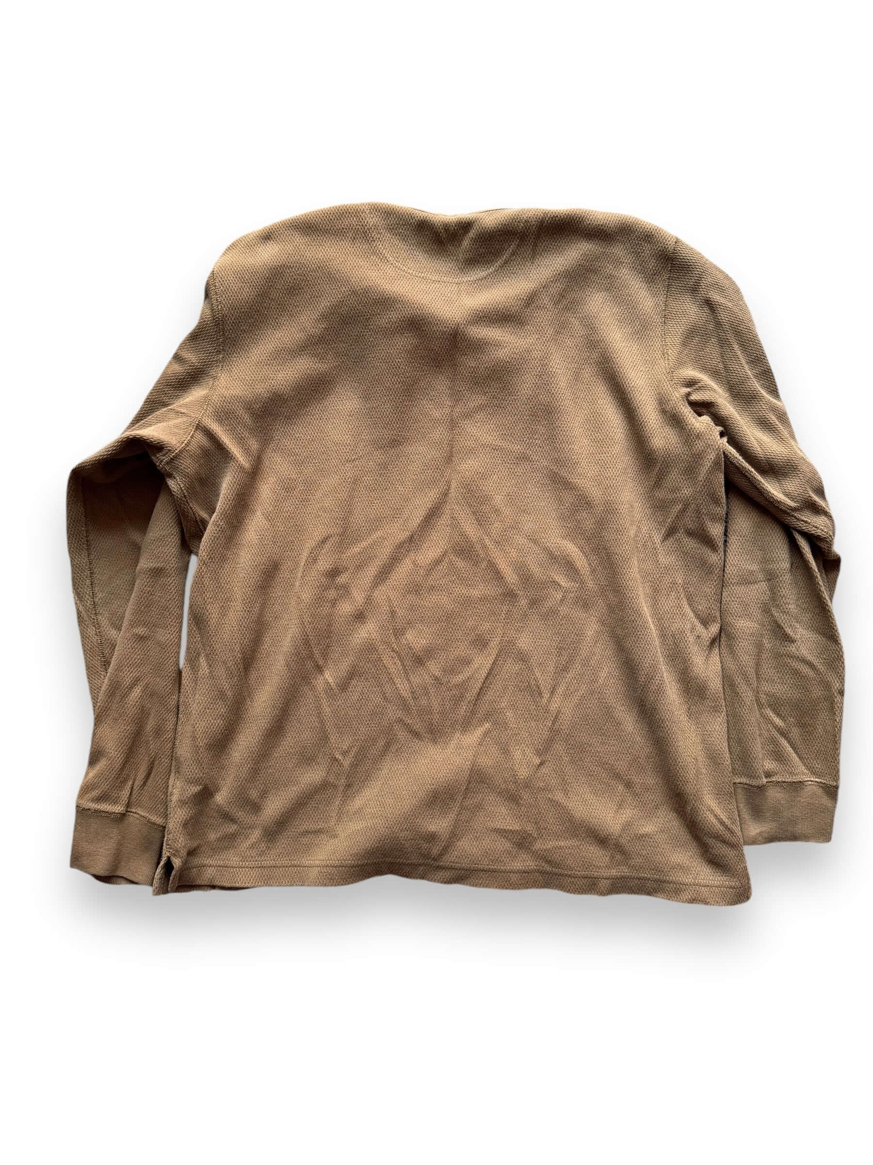 Rear View of Filson Waffle Thermal SZ XL