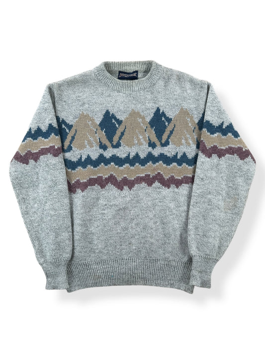 Front of Vintage 80s Jansport Mountain Sweater SZ M