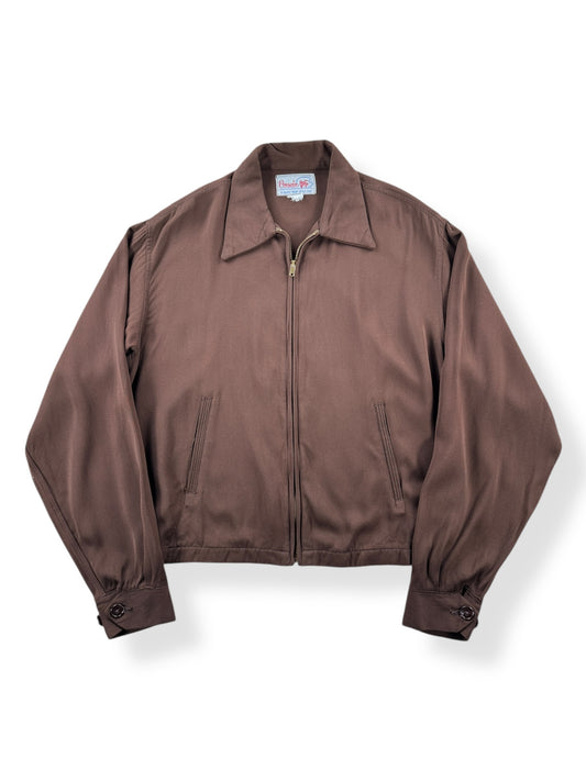 Front of Vintage Black Bear Corsair Gab Jacket SZ M