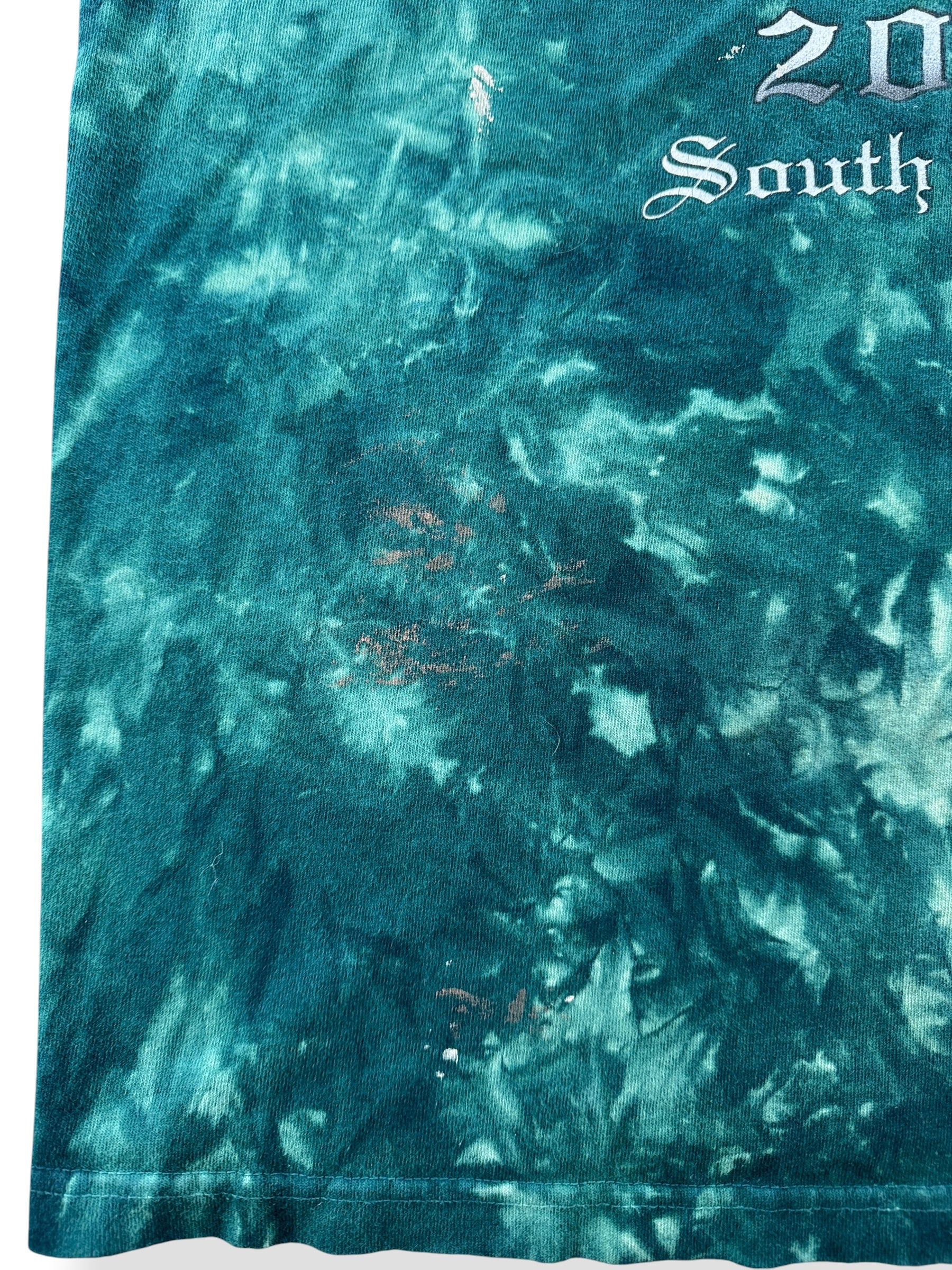 Wear on Vintage Sturgis 2003 Tie Dye Tee SZ M