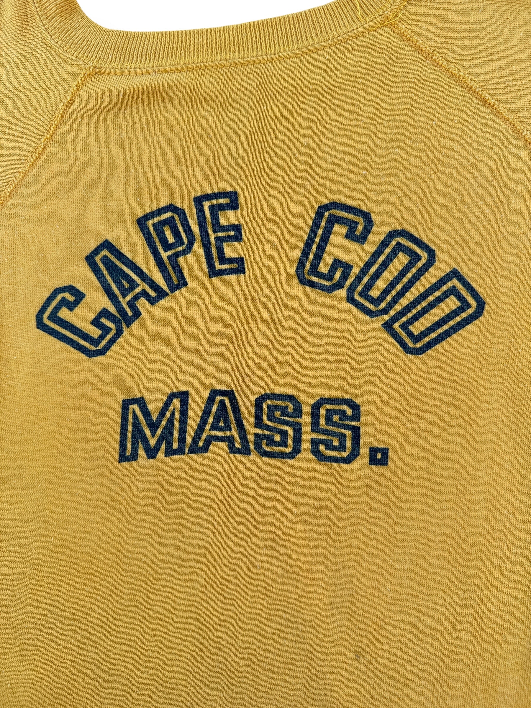 Front Graphic of Vintage 1960s Cape Cod Sweatshirt SZ M