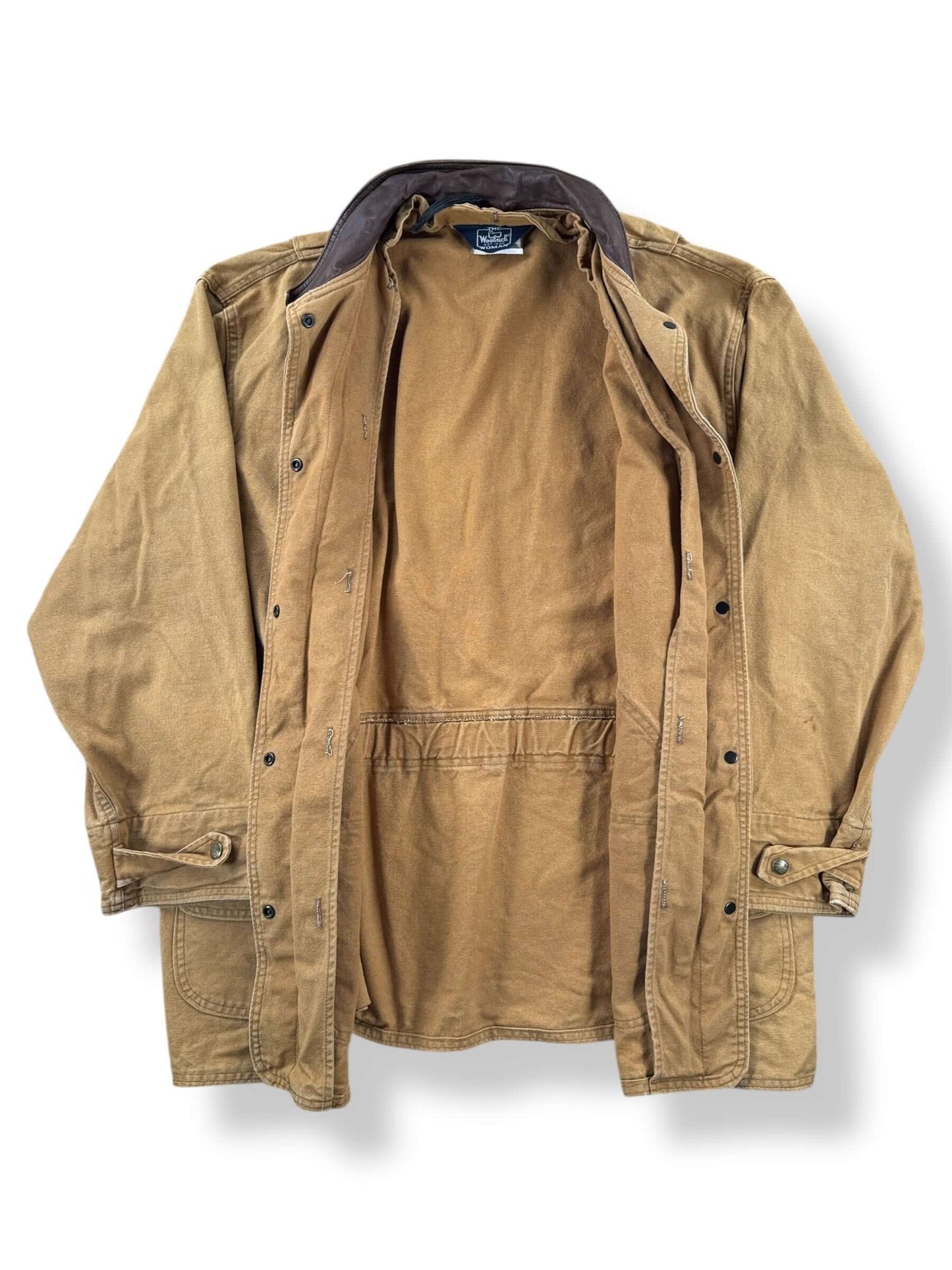 Inside of Vintage Ladies Woolrich Field Coat SZ L