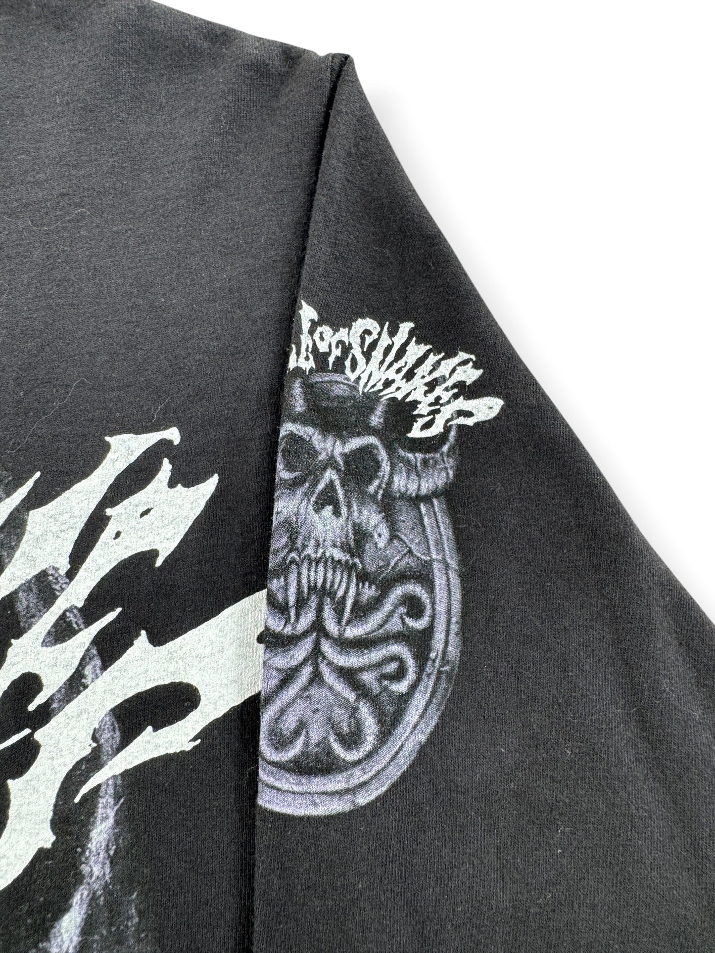 Design on Vintage 2005 Danzig Circle of Snakes Tee SZ S