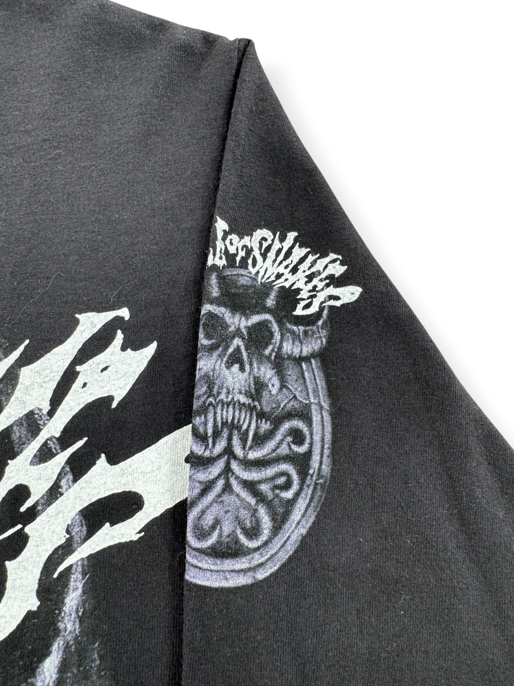 Design on Vintage 2005 Danzig Circle of Snakes Tee SZ S