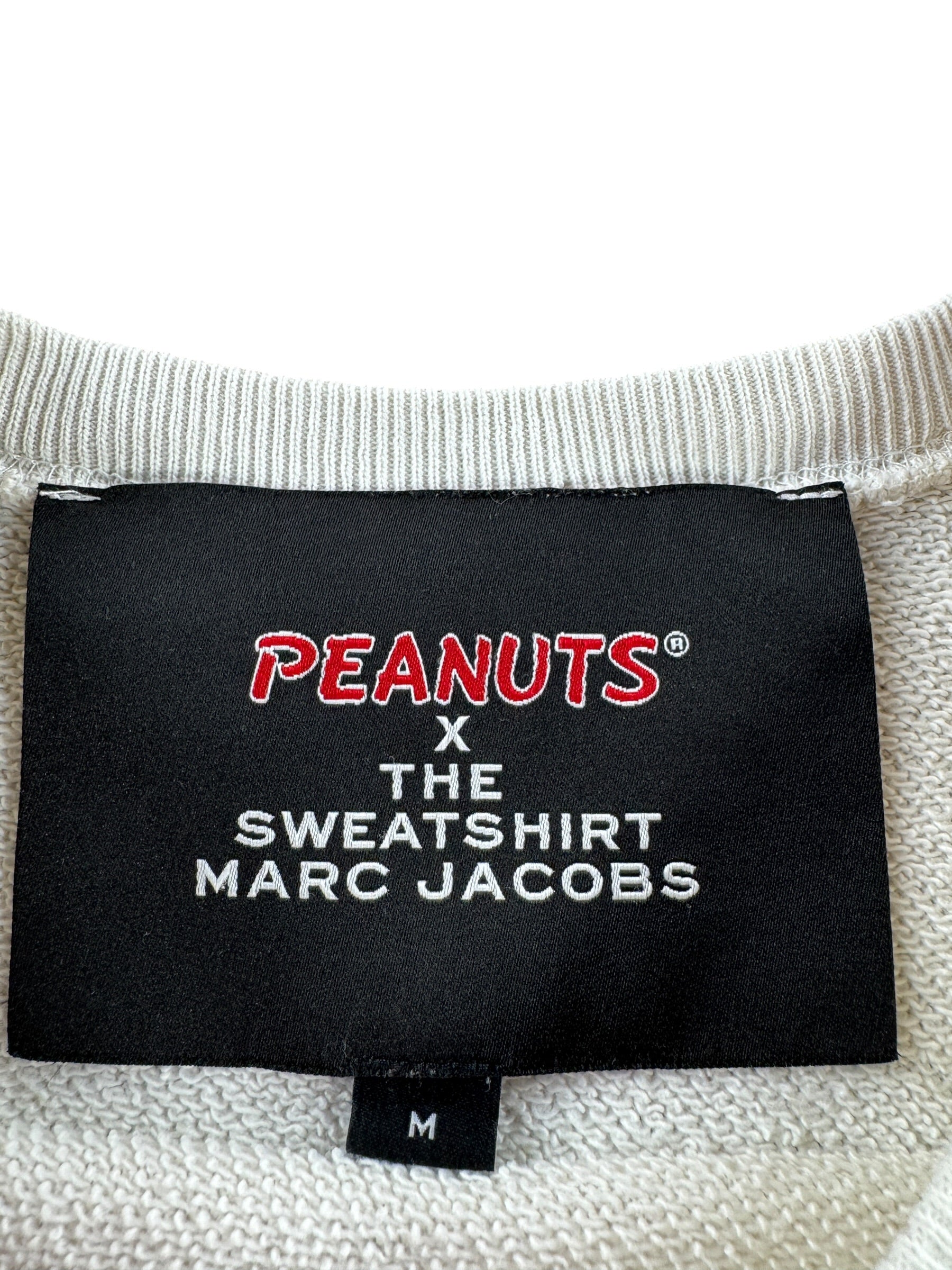 Tag on Repro Marc Jacob's x Snoopy Peanuts Sweatshirt SZ M
