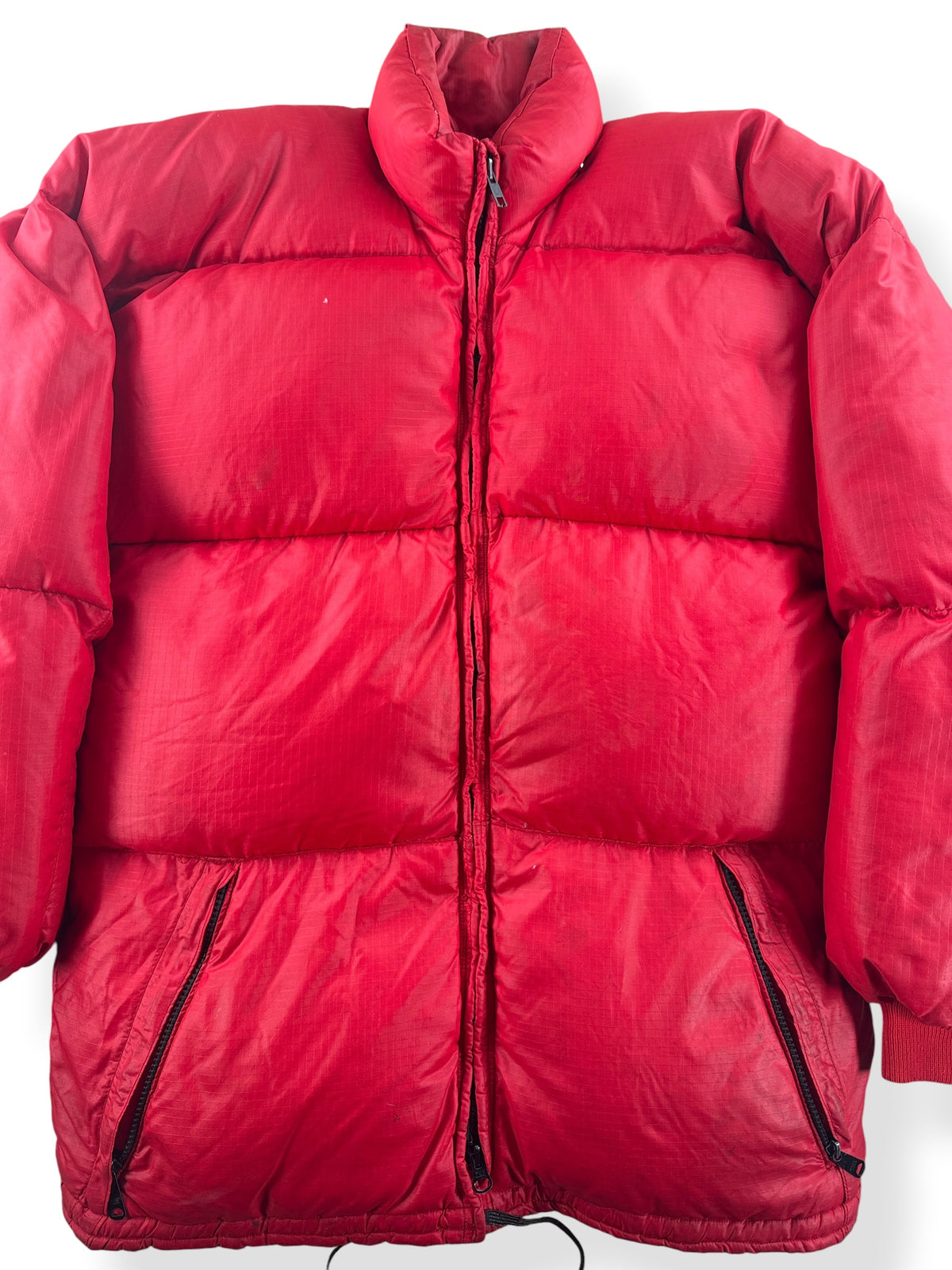 Close-up of Vintage Frostline Hand Made Puffer Jacket SZ L