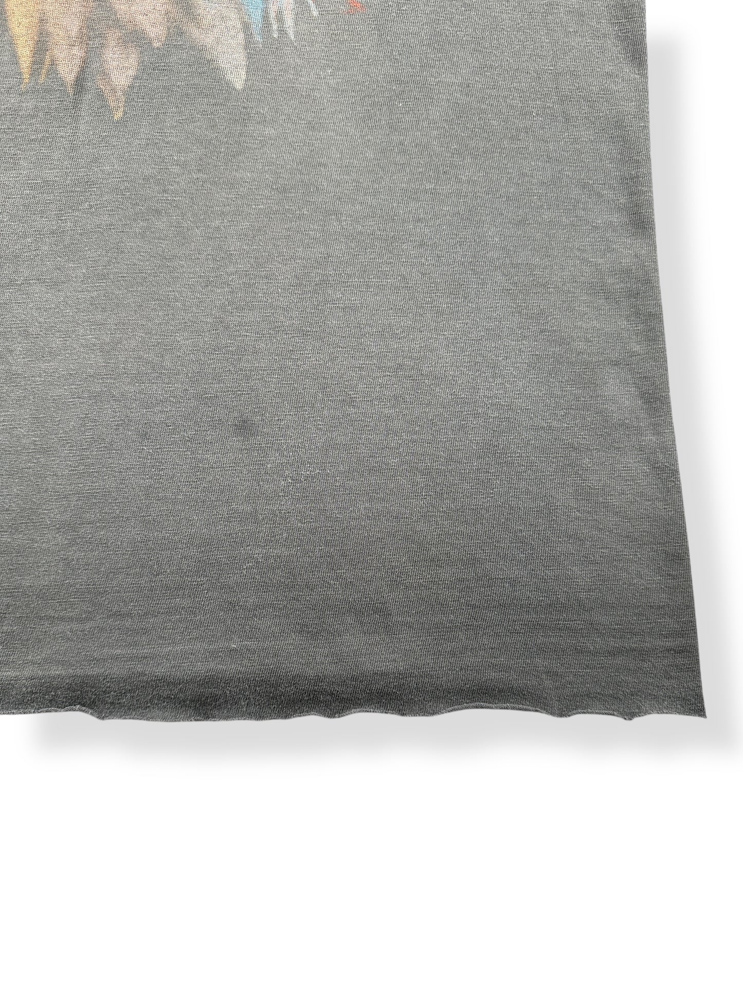 Chopped Hem on Vintage 80s Era Grand Junction Harley-Davidson Eagle Tee SZ XL