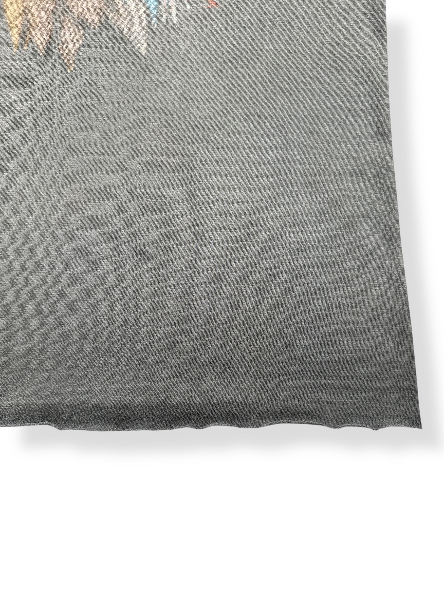 Chopped Hem on Vintage 80s Era Grand Junction Harley-Davidson Eagle Tee SZ XL