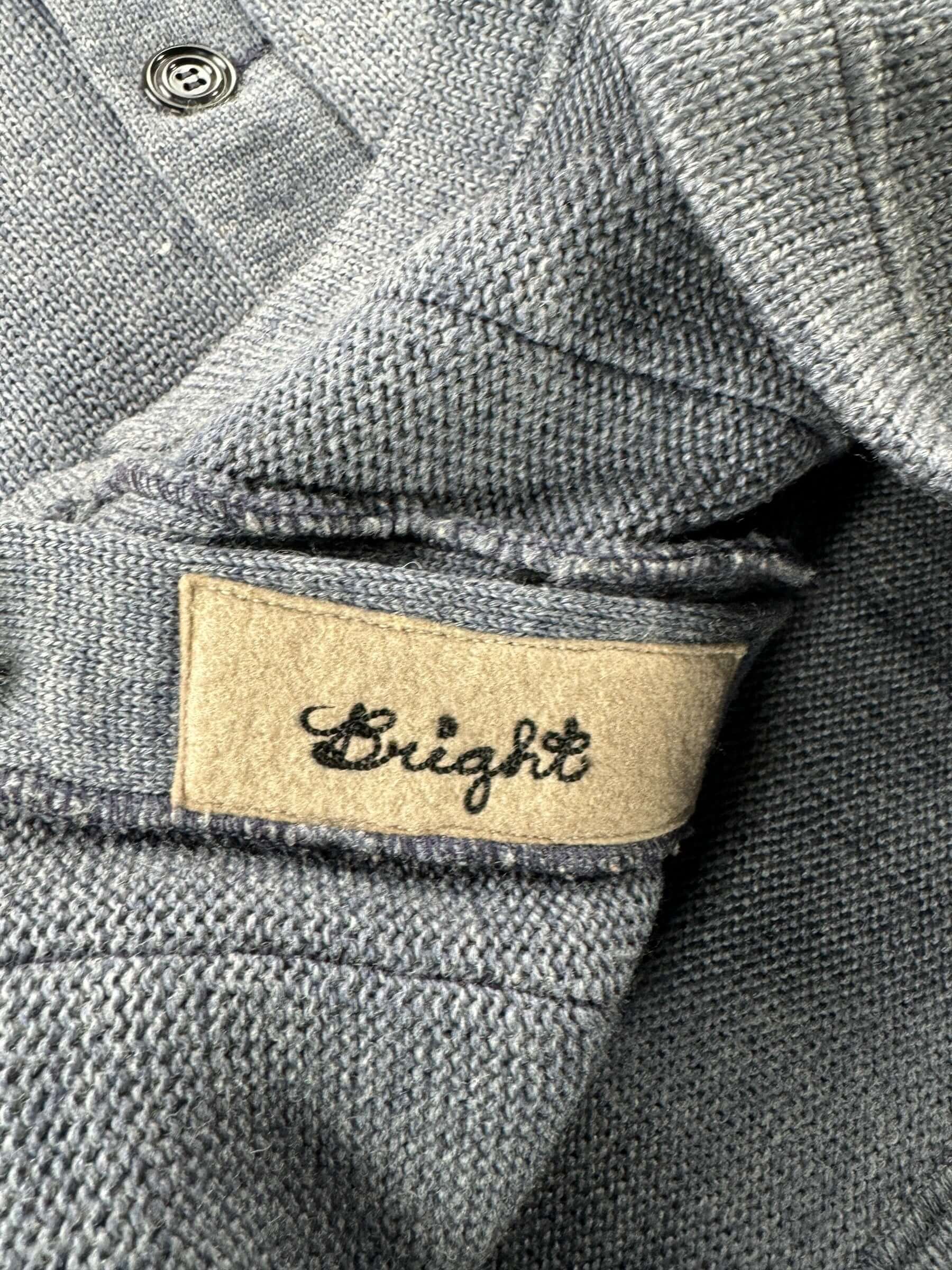 Label on Vintage Sandknit Letterman 40s/50s Era Cardigan SZ 36