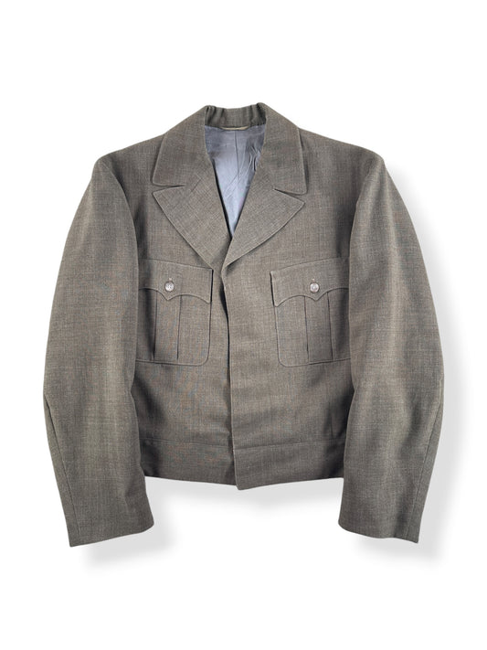 Front of Vintage Ike Style Simon's Hunting Jacket SZ M - AS IS