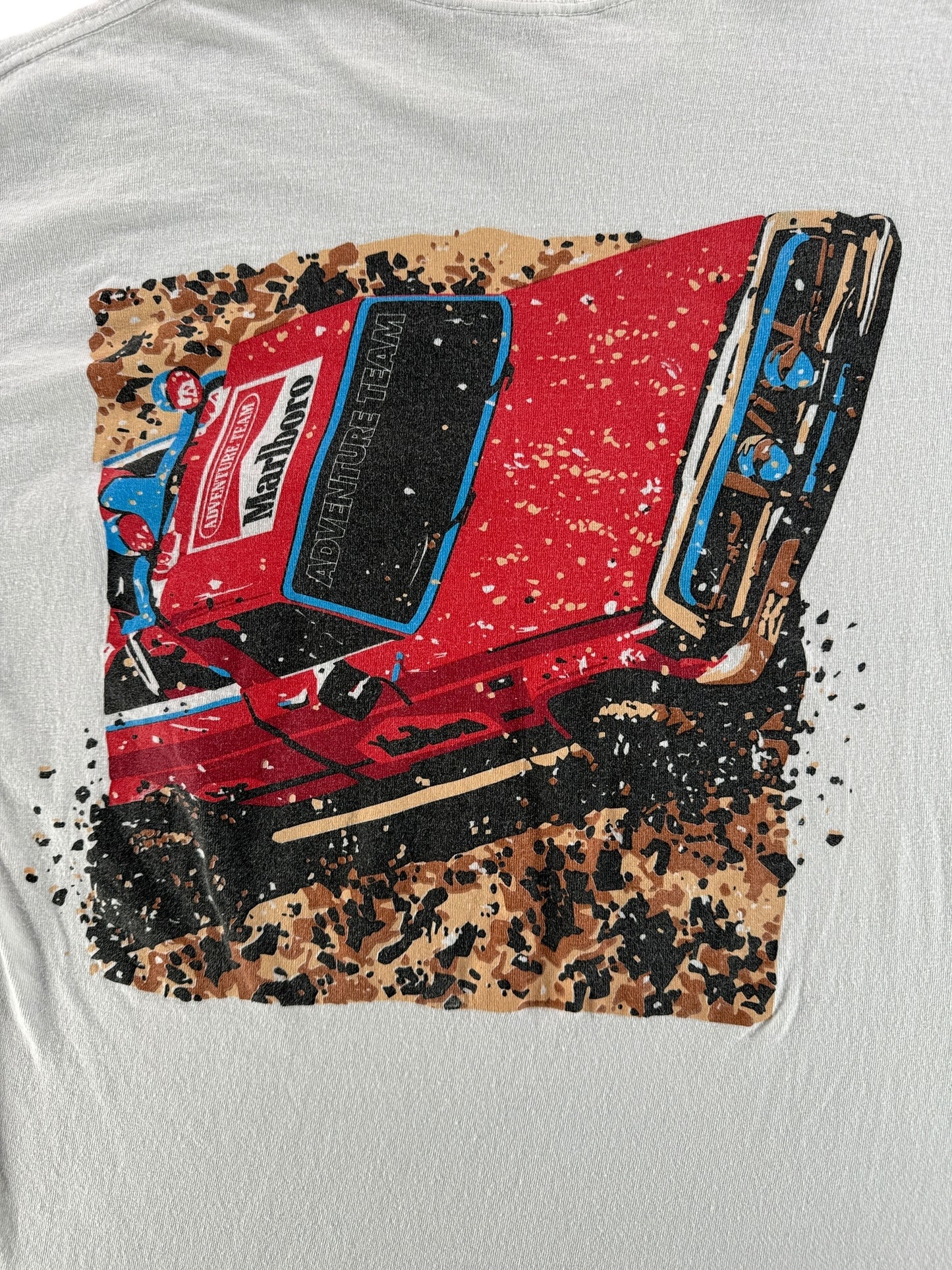 Back Graphic of Vintage Marlboro Pocket Tee SZ L