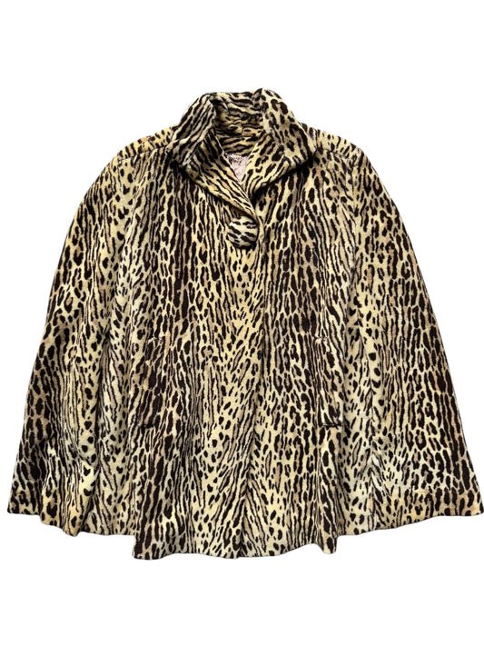 Front view of 1960s Leopard Cape S-XL