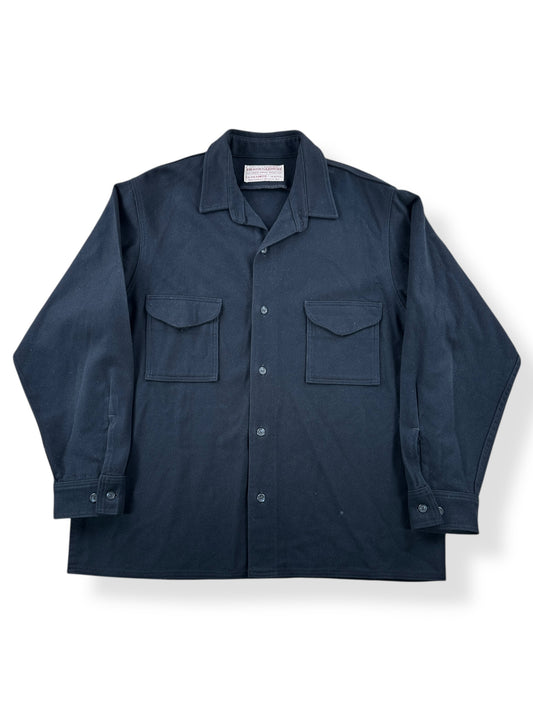 Front of Filson Navy Jac Shirt SZ XXL