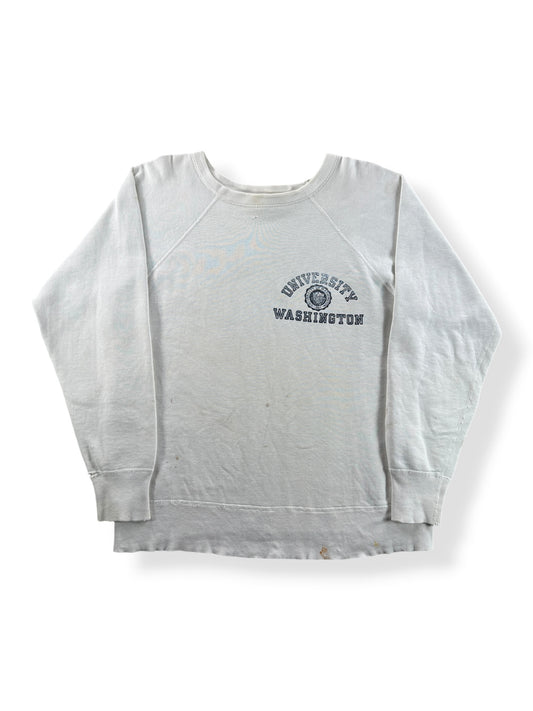 Front of Vintage UW Champion Running Man Crewneck SZ XL (Fits L)